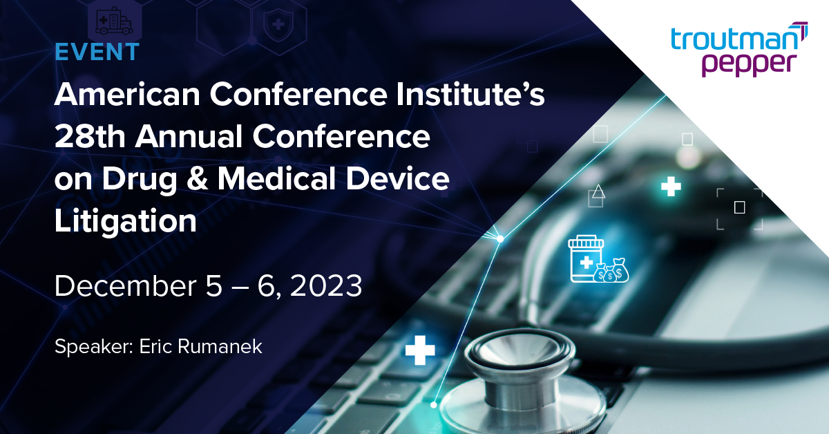 American Conference Institute's (ACI) 28th Annual Conference on Drug